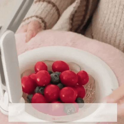 RoyaleGlow Fuzzy Tablet & Phone Pillow Stand – Multi-Angle Phone Holder for Bed, Car, and Couch
