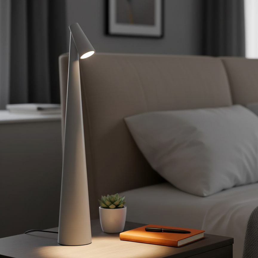 Rayvia Table Lamp – Rechargeable LED Reading Lamp Mood Light for Bedroom Decor