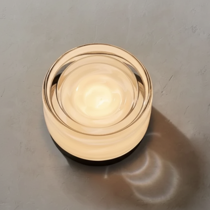 RoyaleGlow Nordic Luxury Circular Wall Lamp - Modern Wall Light for Bedroom and Hallway