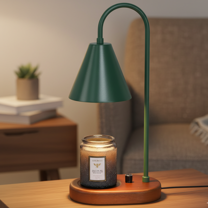 Royellux Candle Warmer Lamp – Dimmable Wax Melting Light for Scented Candles & Home Decor