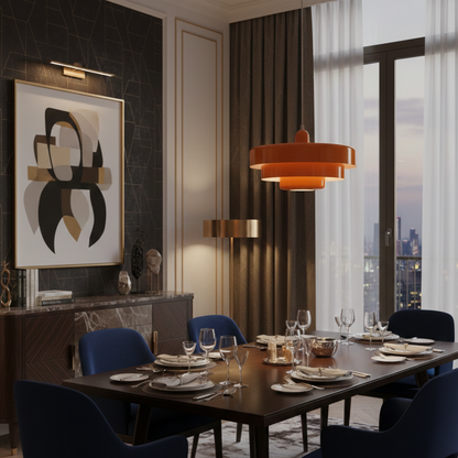 Royaleva Bauhaus Metal LED Pendant Light Modern Minimalist Ceiling Fixture