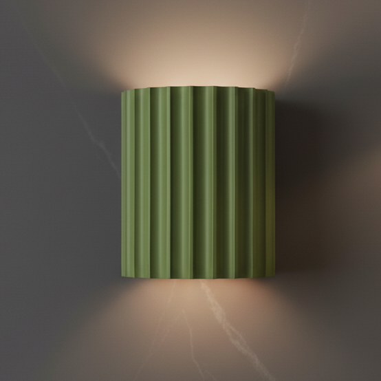 Luxora Artistic Nordic LED Wall Lamp - Minimalist Macaron Resin Sconce for Home Interiors