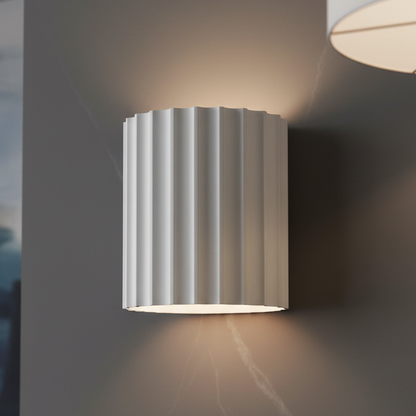 Luxora Artistic Nordic LED Wall Lamp - Minimalist Macaron Resin Sconce for Home Interiors