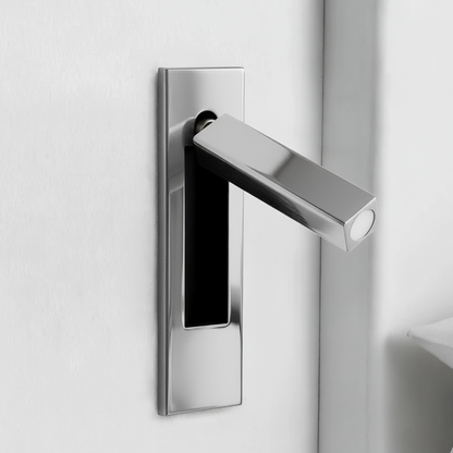 RoyaleGlow Bedside Reading Lamp - Nordic LED Wall Light with Rotating Modern Spotlight