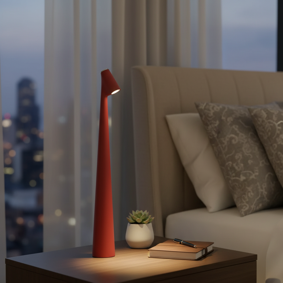 Rayvia Table Lamp – Rechargeable LED Reading Lamp Mood Light for Bedroom Decor
