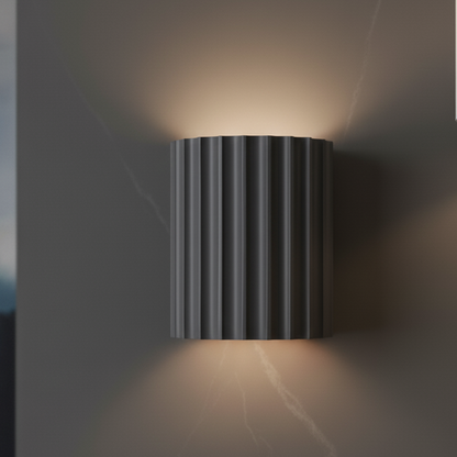 Luxora Artistic Nordic LED Wall Lamp - Minimalist Macaron Resin Sconce for Home Interiors