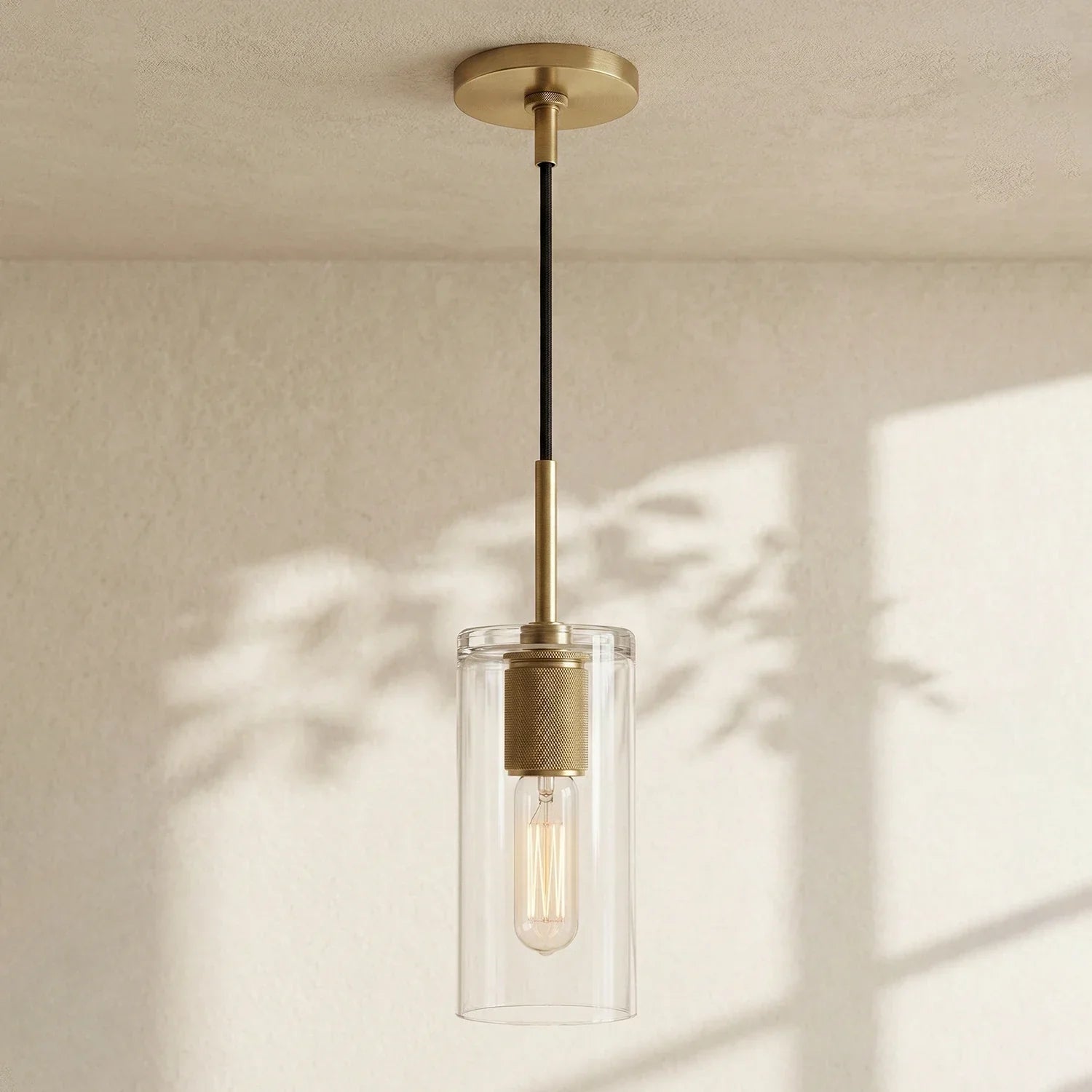 Geometric Transparent Glass Pendant Light 10