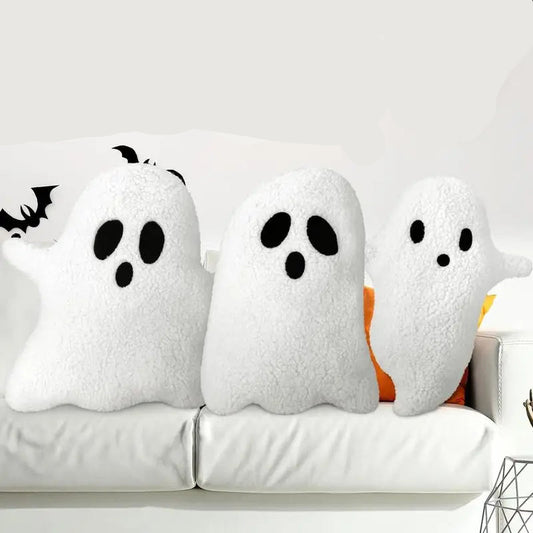 Ghost Stuffed Animal Halloween Ghost Doll Toy Stuffed Plushie Soft Cartoon Stuffed Animals Ghost Funny Home Decorative Plush Toy 3