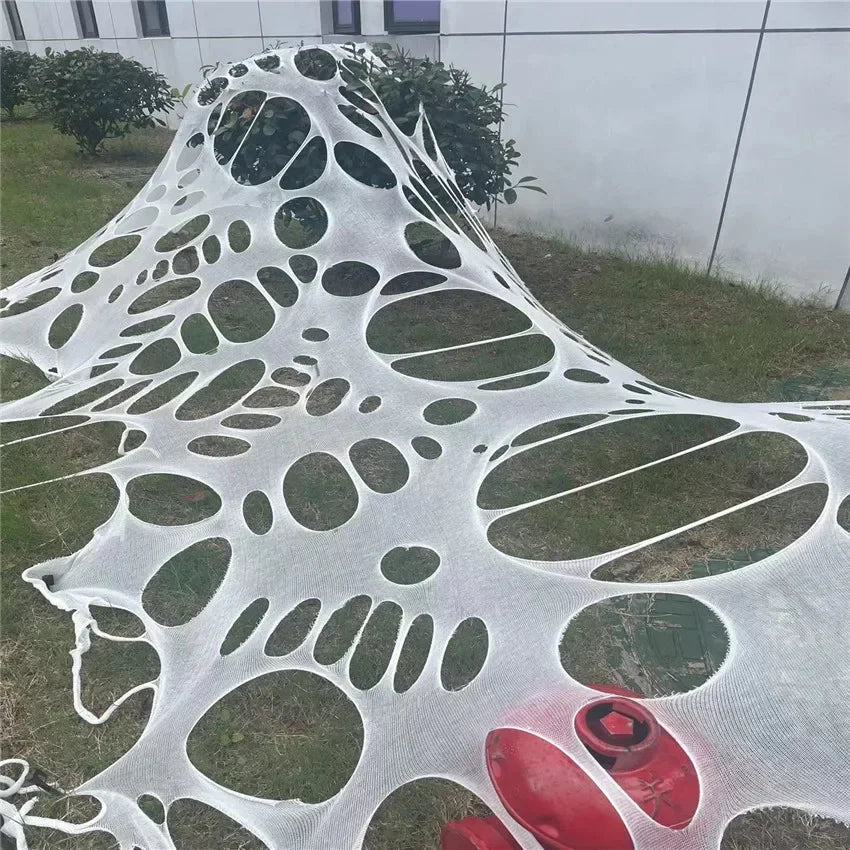 Giant Stretchy Spider Web Halloween Decor 20ft Cobweb Netting Outdoor Scary Indoor Haunt Reusable Creepy Party Must Have 2