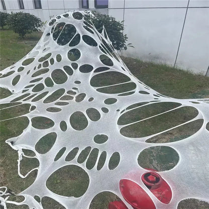 Giant Stretchy Spider Web Halloween Decor 20ft Cobweb Netting Outdoor Scary Indoor Haunt Reusable Creepy Party Must Have 2