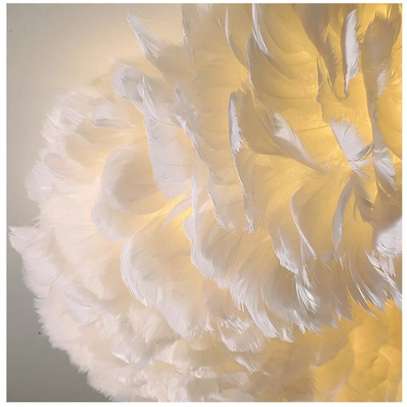 Glade Ostrich Feather Chandelier 8