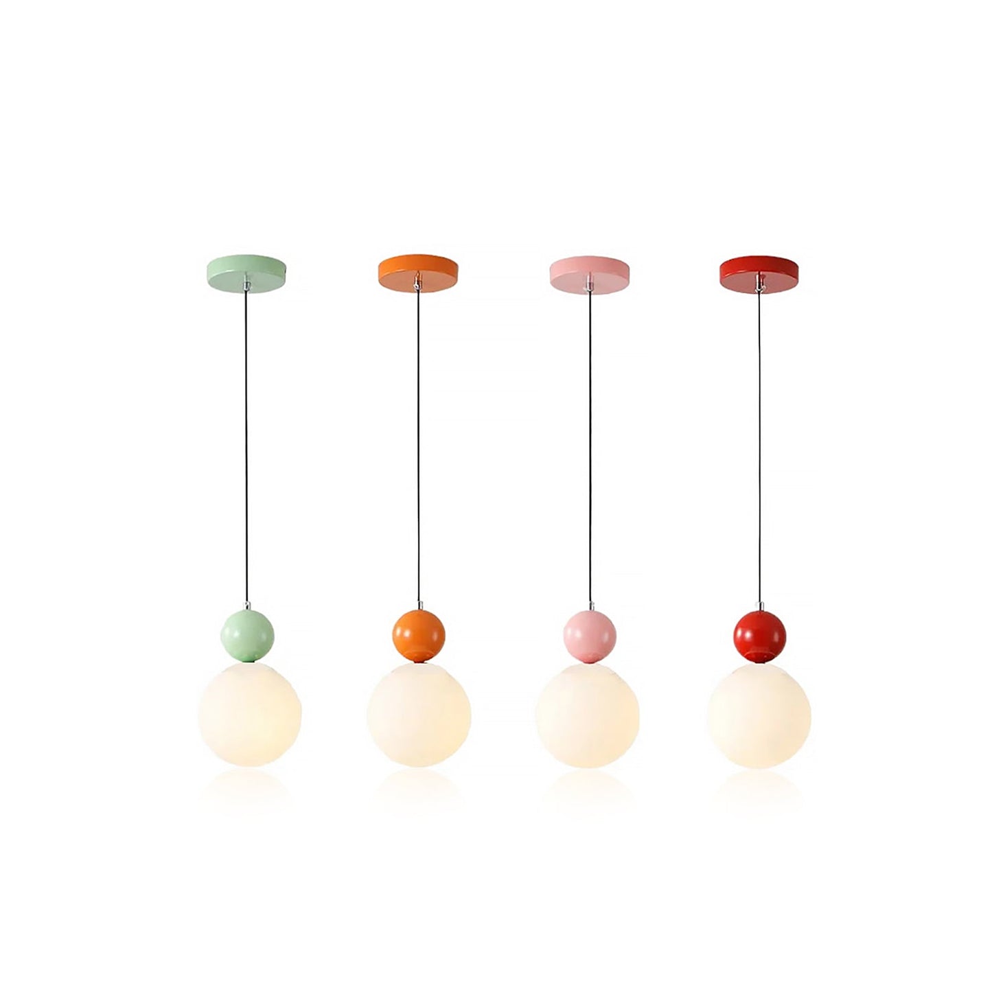 Glass Ball Single Pendant Ceiling Lamp 1