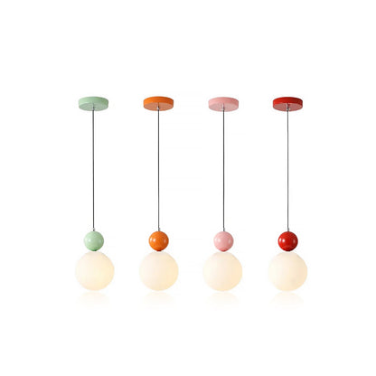 Glass Ball Single Pendant Ceiling Lamp 1