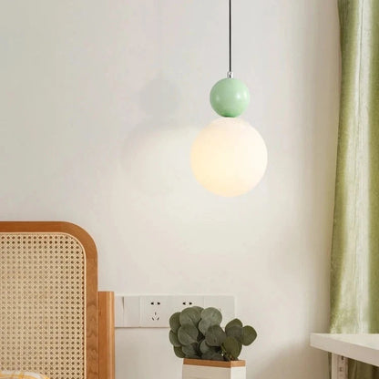 Glass Ball Single Pendant Ceiling Lamp 5