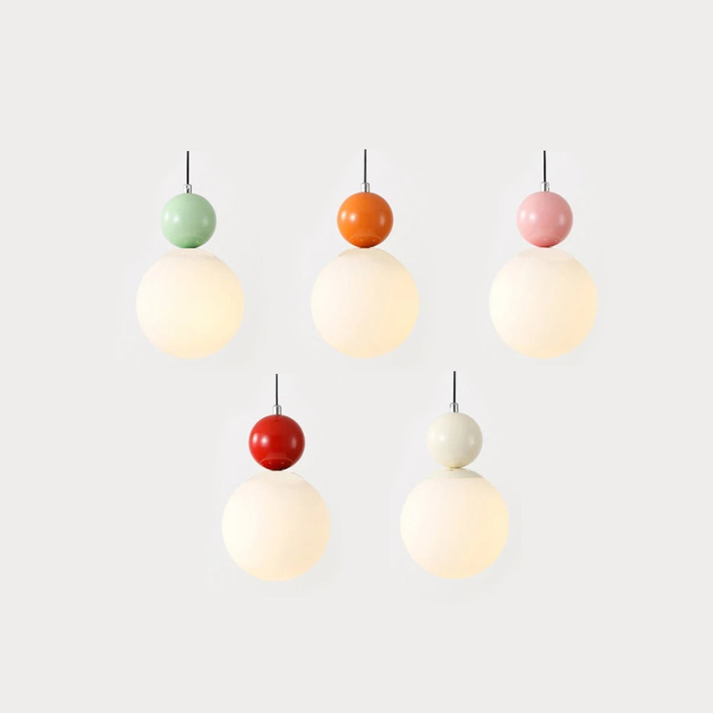 Glass Ball Single Pendant Ceiling Lamp 6