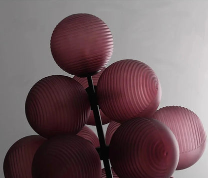 Glo Modern Glass Grape Chandelier 8