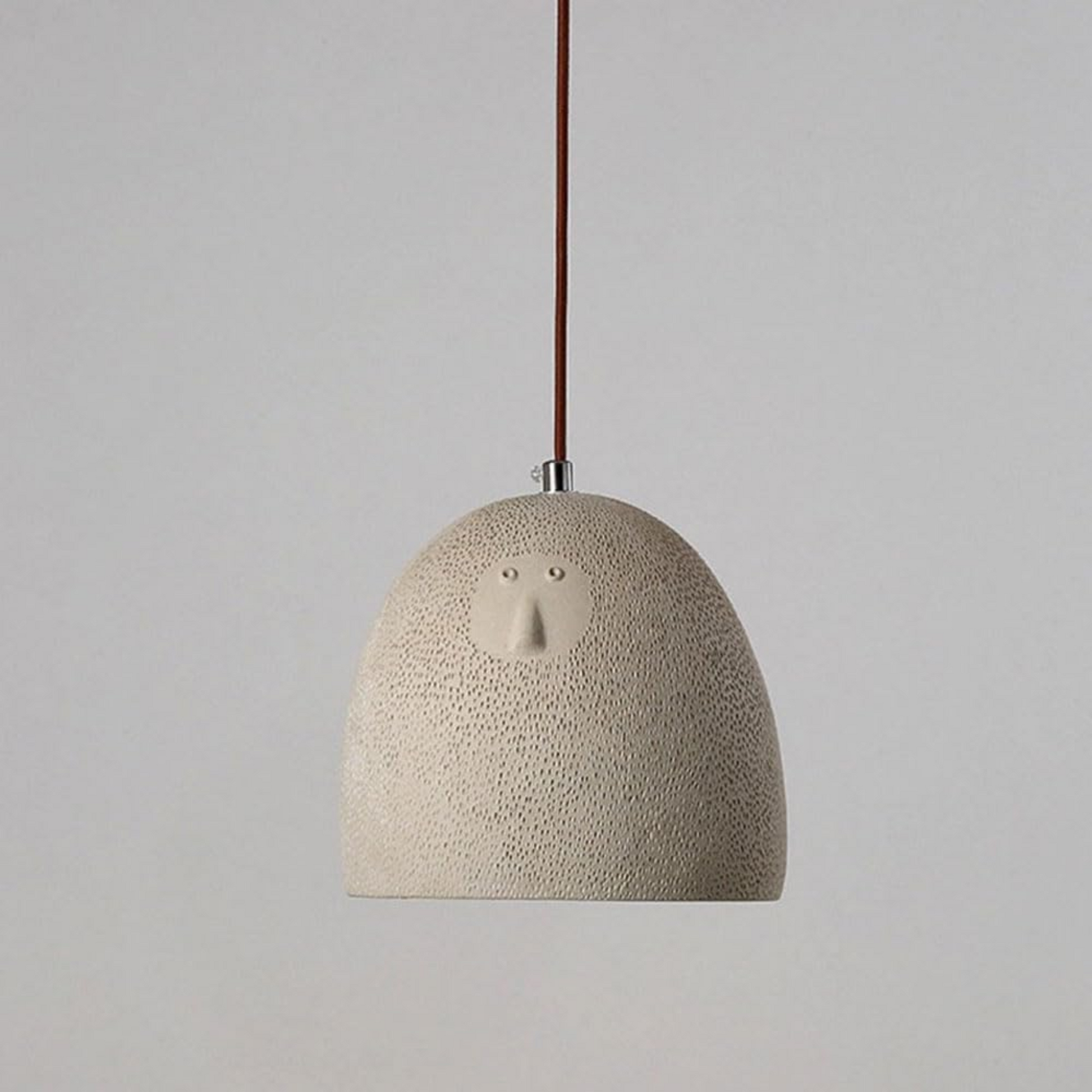Glöra Japanese Wabi-Sabi Resin Pendant Light