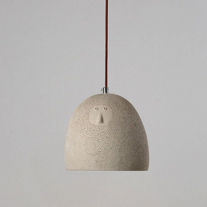 Glöra Japanese Wabi-Sabi Resin Pendant Light