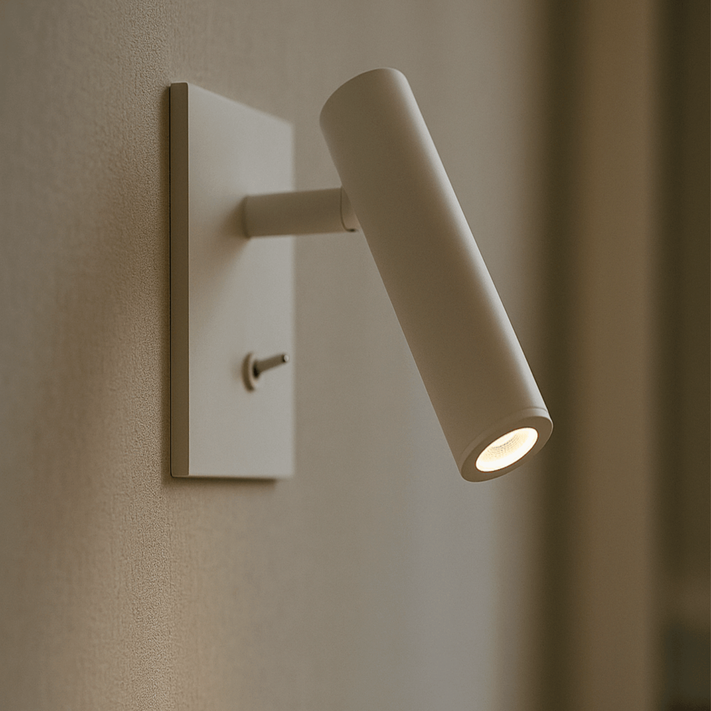 GlowPivot- Adjustable Embedded LED Wall Lamp with Switch