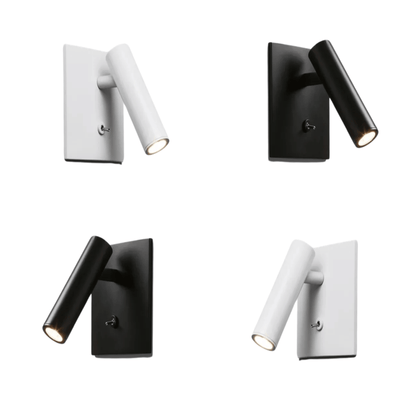 GlowPivot- Adjustable Embedded LED Wall Lamp with Switch