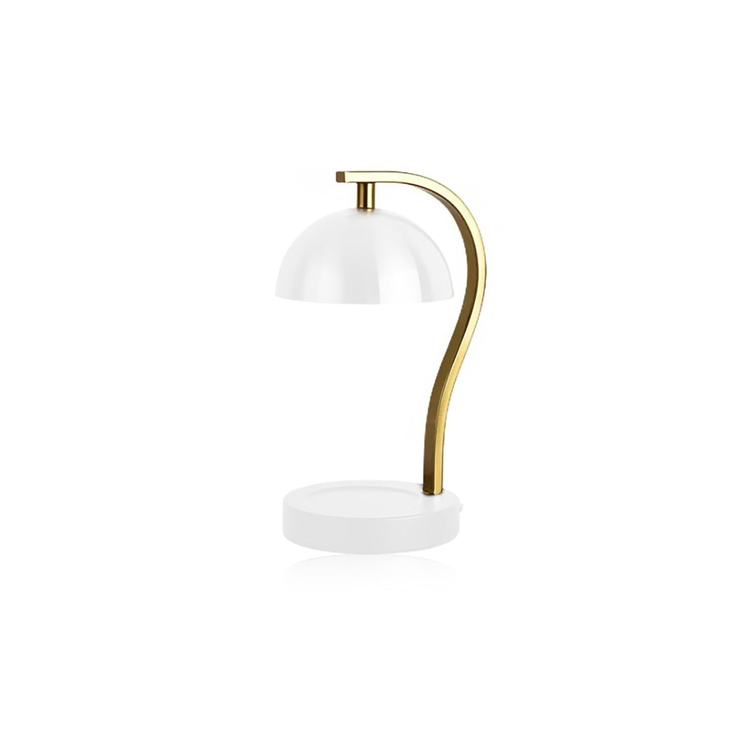 Golden Curved Bar Stand Retro Candle Warmer 9