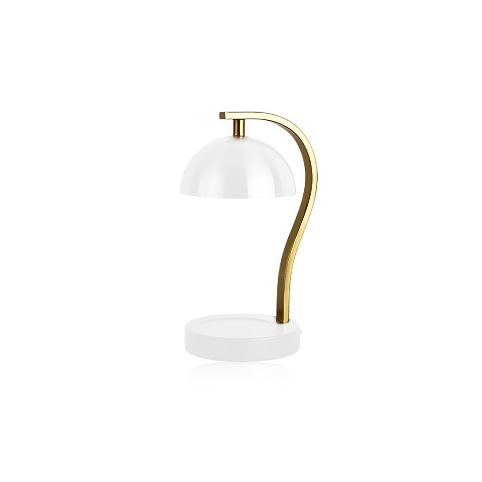 Golden Curved Bar Stand Retro Candle Warmer 9