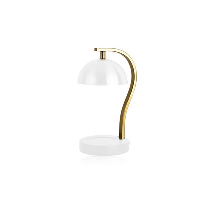 Golden Curved Bar Stand Retro Candle Warmer 9