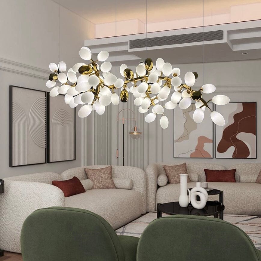 Golden Grape Vine Chandelier 0