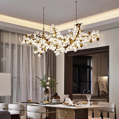 Golden Grape Vine Chandelier 10