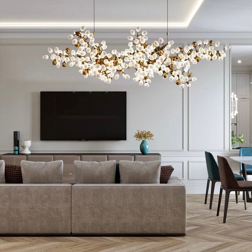 Golden Grape Vine Chandelier 11