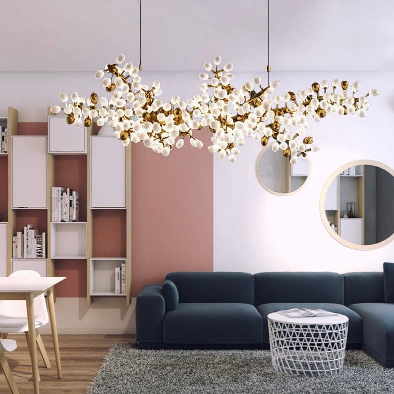 Golden Grape Vine Chandelier 13
