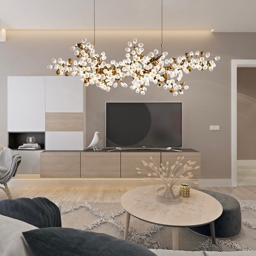 Golden Grape Vine Chandelier 6