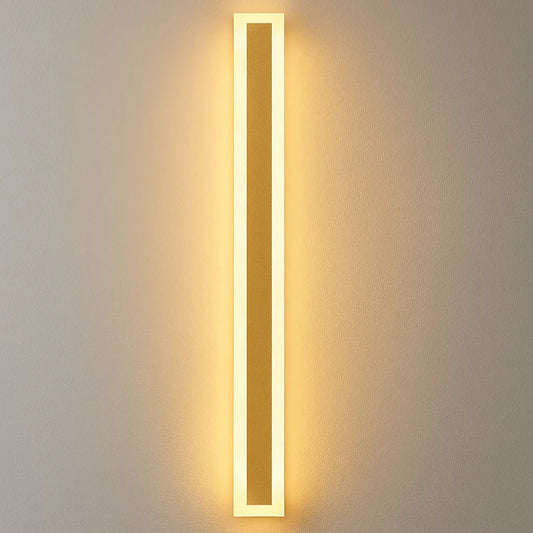 Golden Waterproof LED External Wall Lights 0