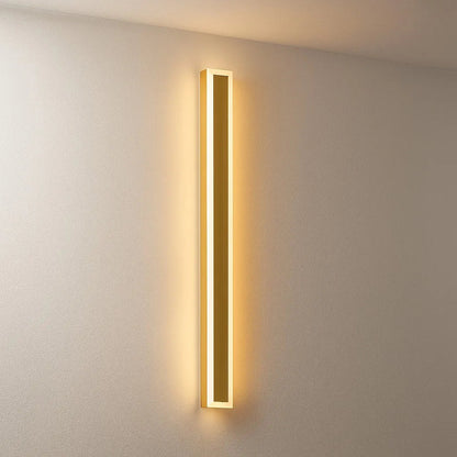 Golden Waterproof LED External Wall Lights 1