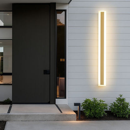 Golden Waterproof LED External Wall Lights 2