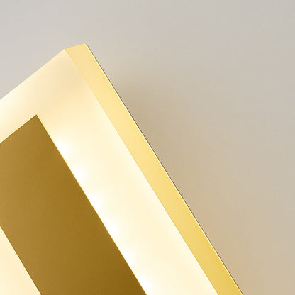 Golden Waterproof LED External Wall Lights 4