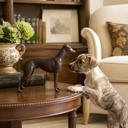 Greyhound Resin Dog Sculpture Decor 3