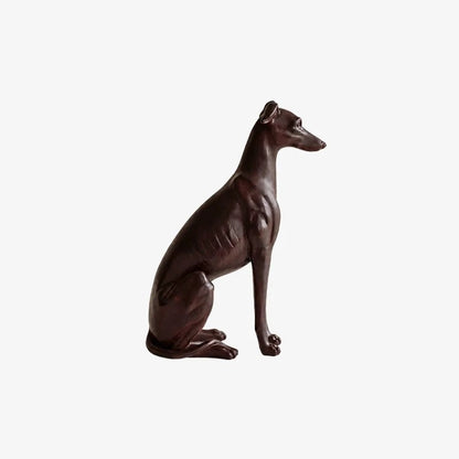 Greyhound Resin Dog Sculpture Decor 4