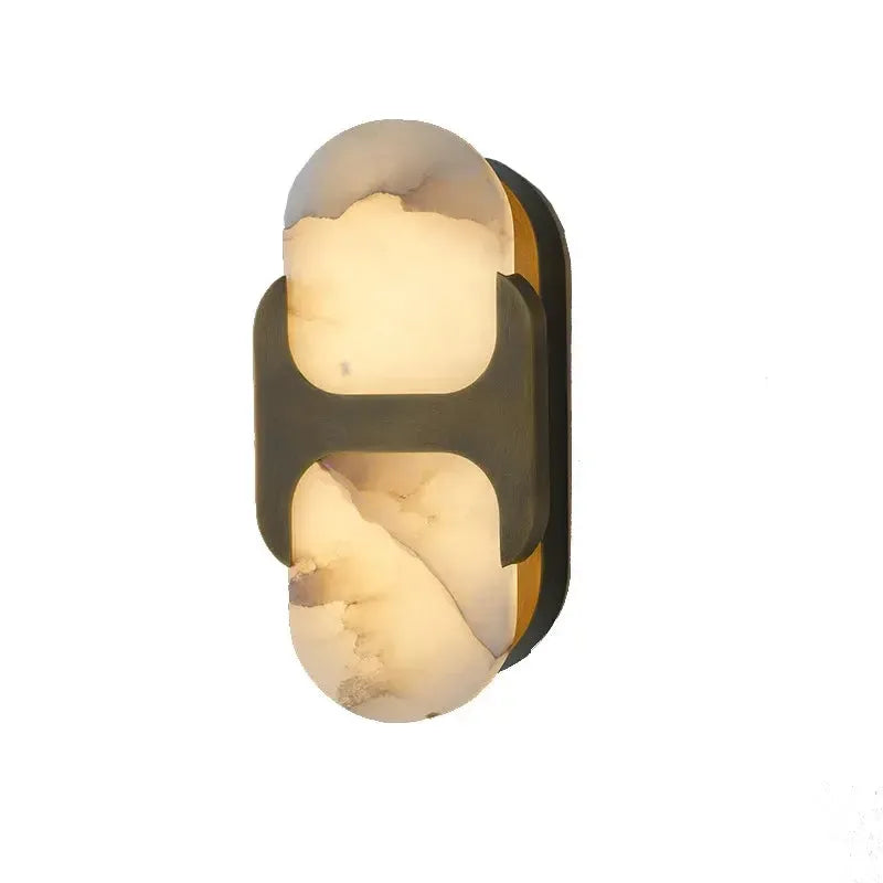 RoyaleGlow Modern LED Wall Sconce, Bronze Finish 3000K Warm White Light for Bedroom & Living Room