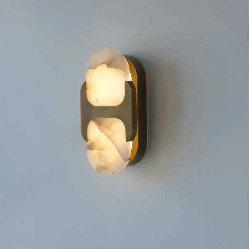 RoyaleGlow Modern LED Wall Sconce, Bronze Finish 3000K Warm White Light for Bedroom & Living Room
