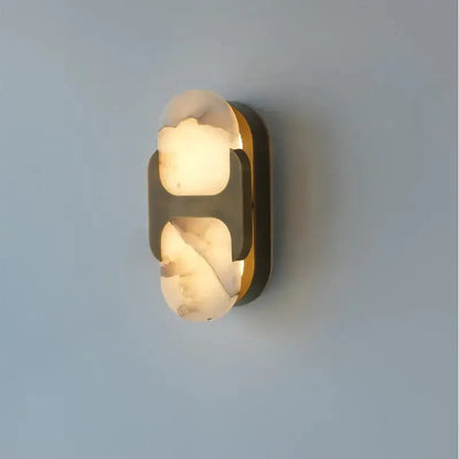 RoyaleGlow Modern LED Wall Sconce, Bronze Finish 3000K Warm White Light for Bedroom & Living Room