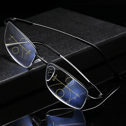 Luxora Intelligent Progressive Sunglasses for All-Day Comfort