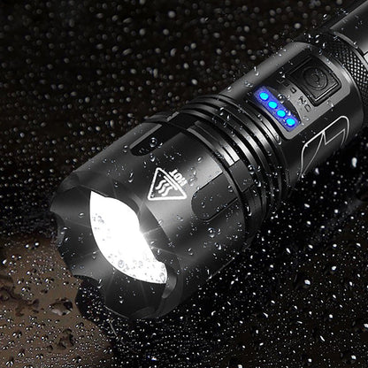 RoyaleGlow Waterproof Military Laser Pocket Lamp 12000 Lumen