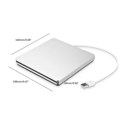 Luxora External DVD Recorder for Optical Drives Portable for MacBook Air