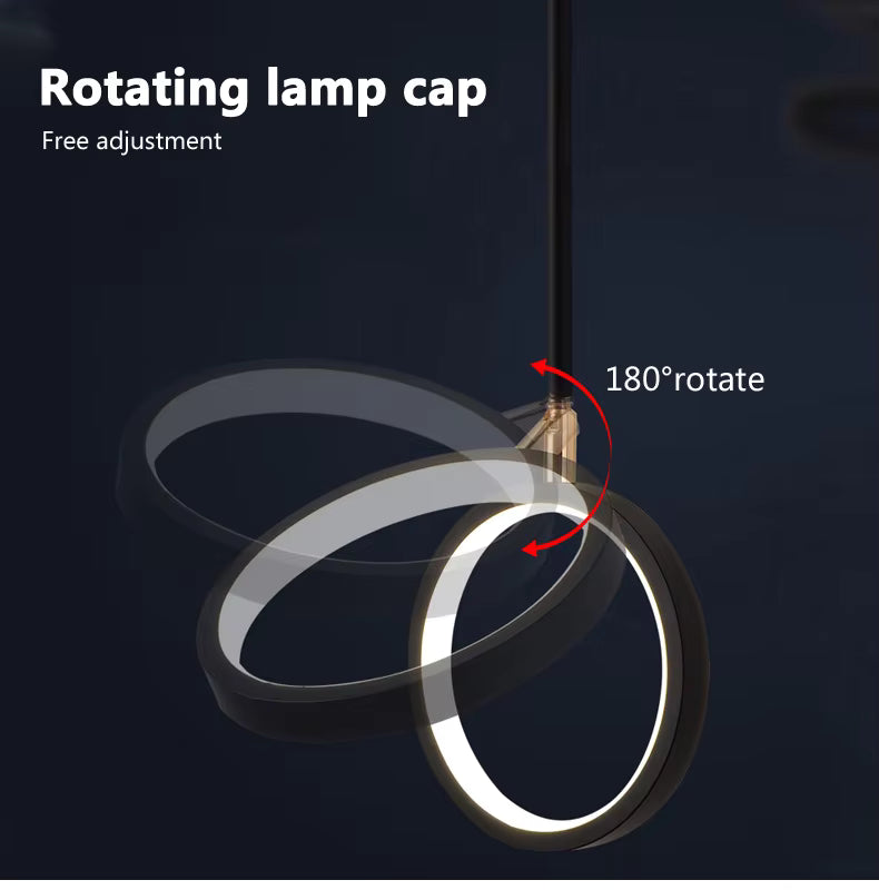 Royelux Modern LED Wall Sconce - Minimalist Round Design for Bedroom, Living Room