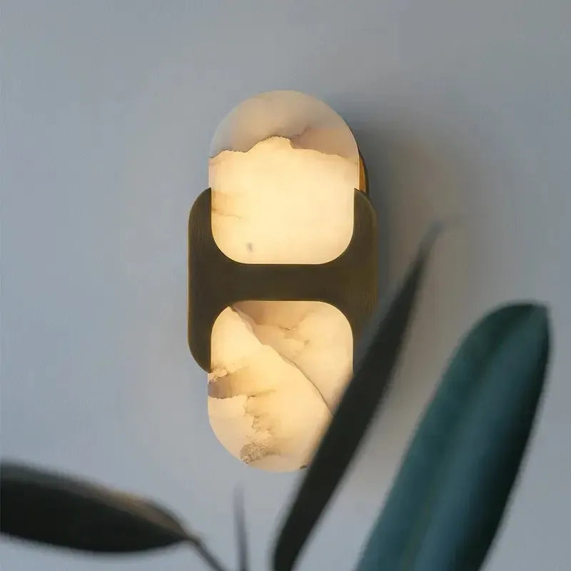 RoyaleGlow Modern LED Wall Sconce, Bronze Finish 3000K Warm White Light for Bedroom & Living Room