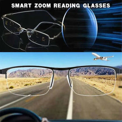 Luxora Intelligent Progressive Sunglasses for All-Day Comfort
