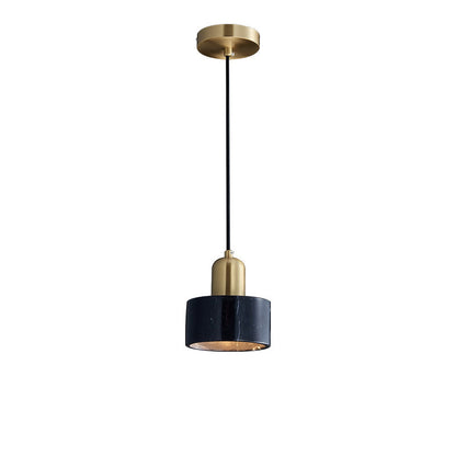 LuxRoyale Marble Pendant Light-Modern Hanging Lamp for Dining Room Kitchen Island