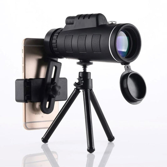 Royaleva Starscope HD Monocular - High Power Monocular With Smartphone Holder & Tripod Waterproof Monocular Telescope