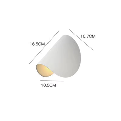 LuxRoyale Adjustable Up Down LED Wall Light, Warm Ambient Modern Lamp